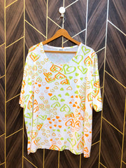 T-Shirt Jersey Large Size Length 28 baggy