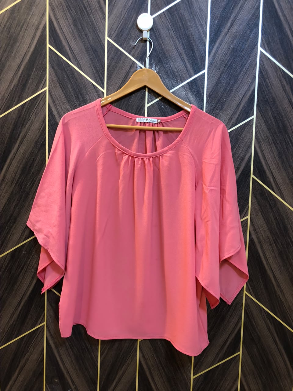 Western Top Chiffon – Large Size (Chest: 21 , Length: 24 )