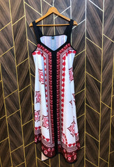 Western Long Maxi Silk X Large | Size | Chest 22 | Length 55
