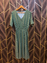 Western Long Maxi Linen Small | Size | Chest 18 | Length 47