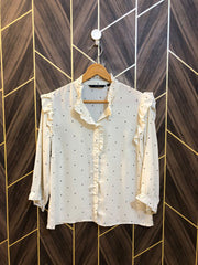 Western Top Chiffon – Medium Size (Chest: 19, Length: 23 )