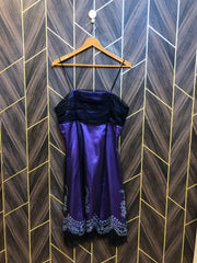 Mini Dress Net silk X Medium Size Chest 19 Length 41