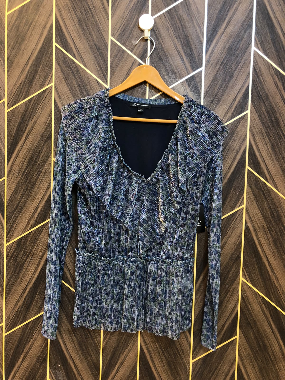 Western Top Chiffon jersey   – X-Small Size (Chest: 17, Length: 26 )
