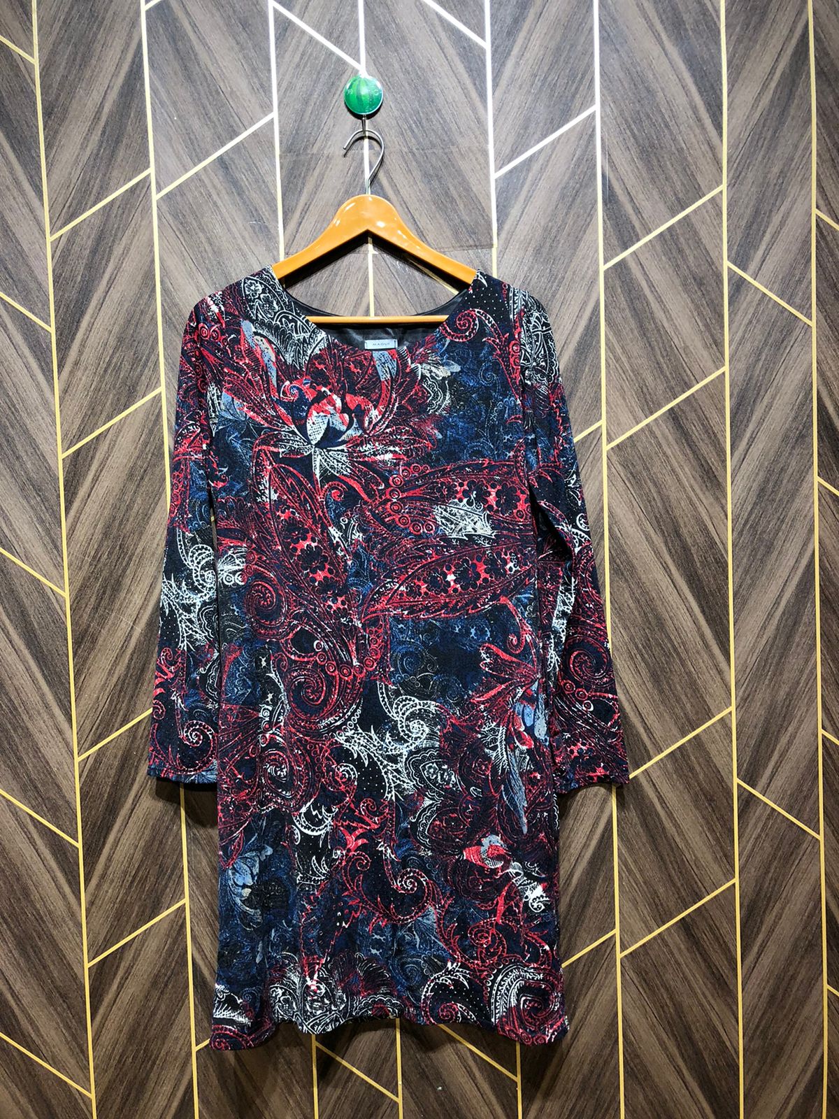 Women Long Shirt Jersey Medium | Chest 19 | Length 36