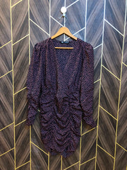 Mini Dress Silk   body straight Medium Size Chest 19 Length 36