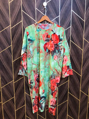 Women Chiffon Cord Set | Shirt Chest 19 | Shirt Length 40  | Skirt Waist 30 | Skirt Length 39