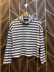 Women Crop Sweater Medium | Size | Chest 19 | Length 21