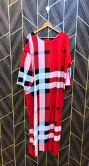 Western Long Maxi Silk Large | Size | Chest 21 | Length 54  baggy