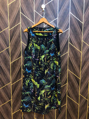 Mini Dress Chiffon Large Size Chest 21 Length 39