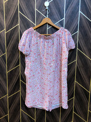 Mini Dress Chiffon Medium Size Chest 19 Length 30