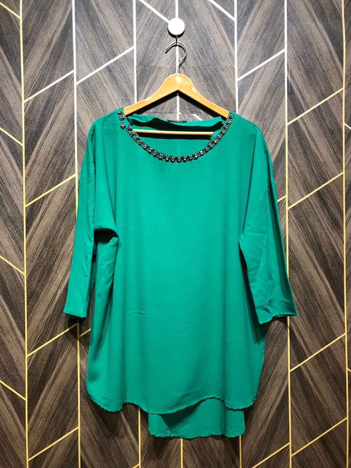 Western Top Chiffon – 2X-Large Size (Chest: 24 , Length: 31)