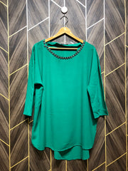 Western Top Chiffon – 2X-Large Size (Chest: 24 , Length: 31)