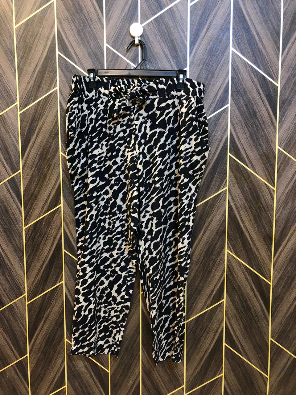 Western Linen Plazo Large | Size Waist 34 | Length 35