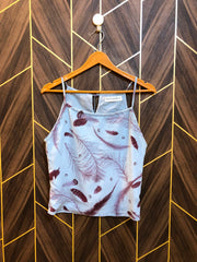 Trendy Chiffon CropTop Size X Small