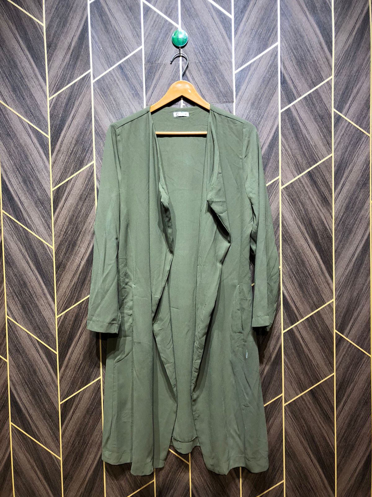 Women Long Shirt Chiffon shrug  X Large | Chest 21 | Length 42
