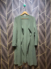 Women Long Shirt Chiffon shrug  X Large | Chest 21 | Length 42