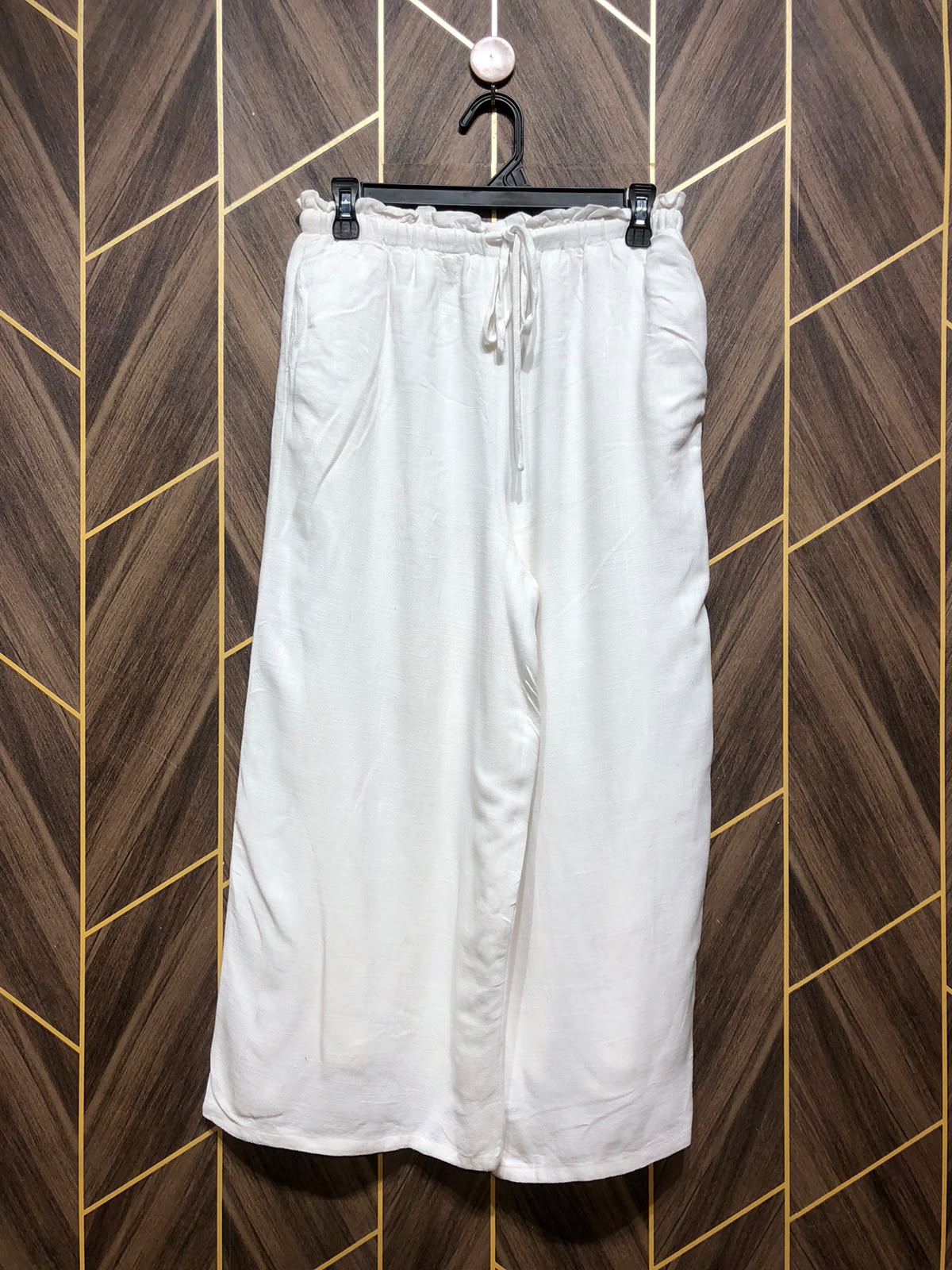 Western Linen Plazo Small | Size Waist 28 | Length 34