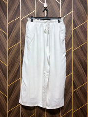 Western Linen Plazo Small | Size Waist 28 | Length 34