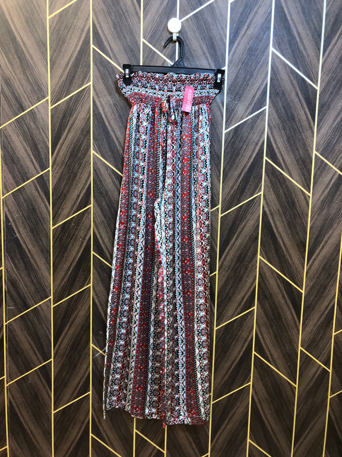 Western Silk Plazo X Small | Size Waist 24 26 | Length 43