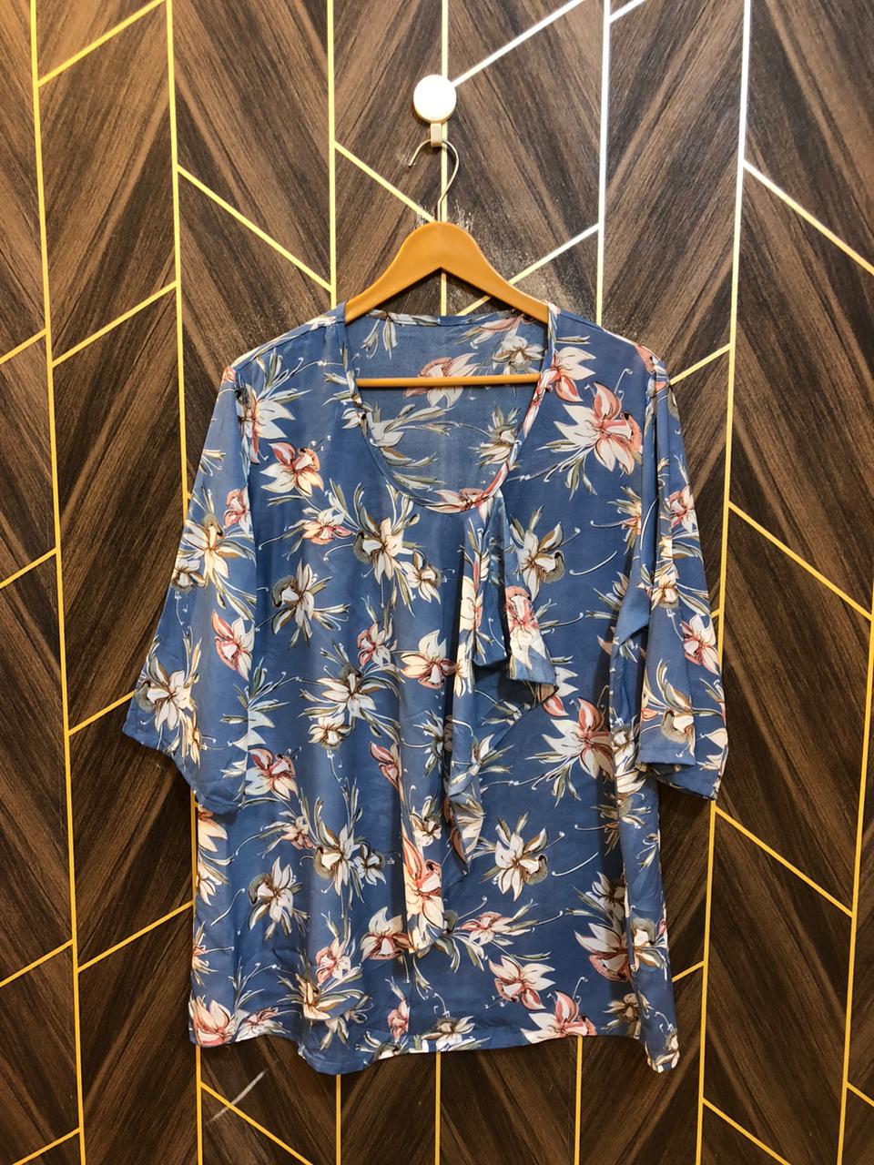 Western Top Silk – X-Large Size (Chest: 22, Length: 29 )