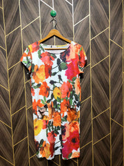 Women Long Shirt Jersey Large | Chest 20 | Length 37