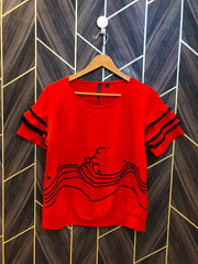 Trendy Jersey CropTop Size Medium