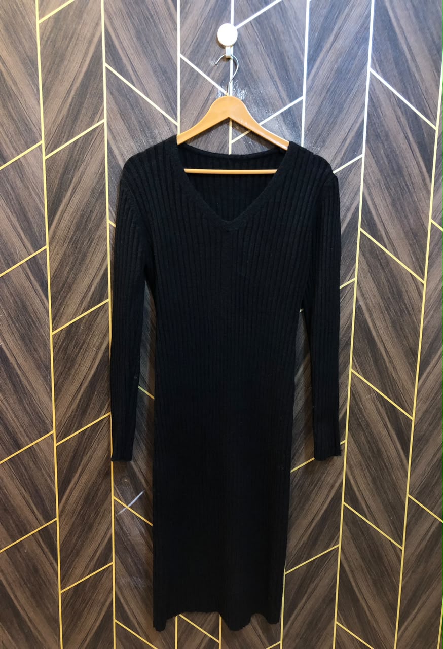 Bodycon Dress Jersey Medium | Size | Chest 19 | Length 42