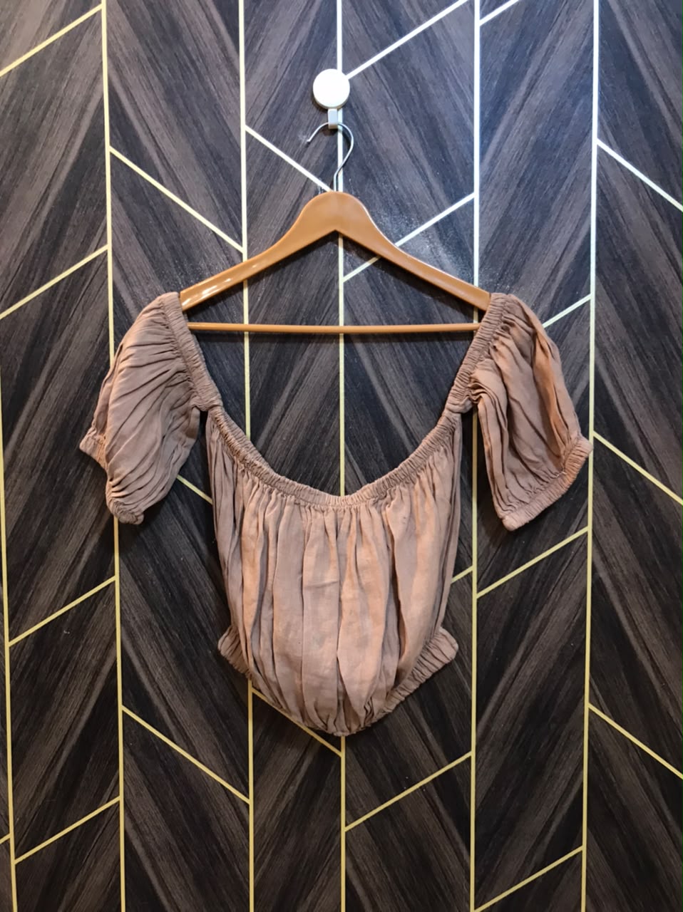 Trendy Linen CropTop Size Medium