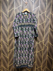 Western Long Maxi Chiffon Small | Size | Chest 18 | Length 49