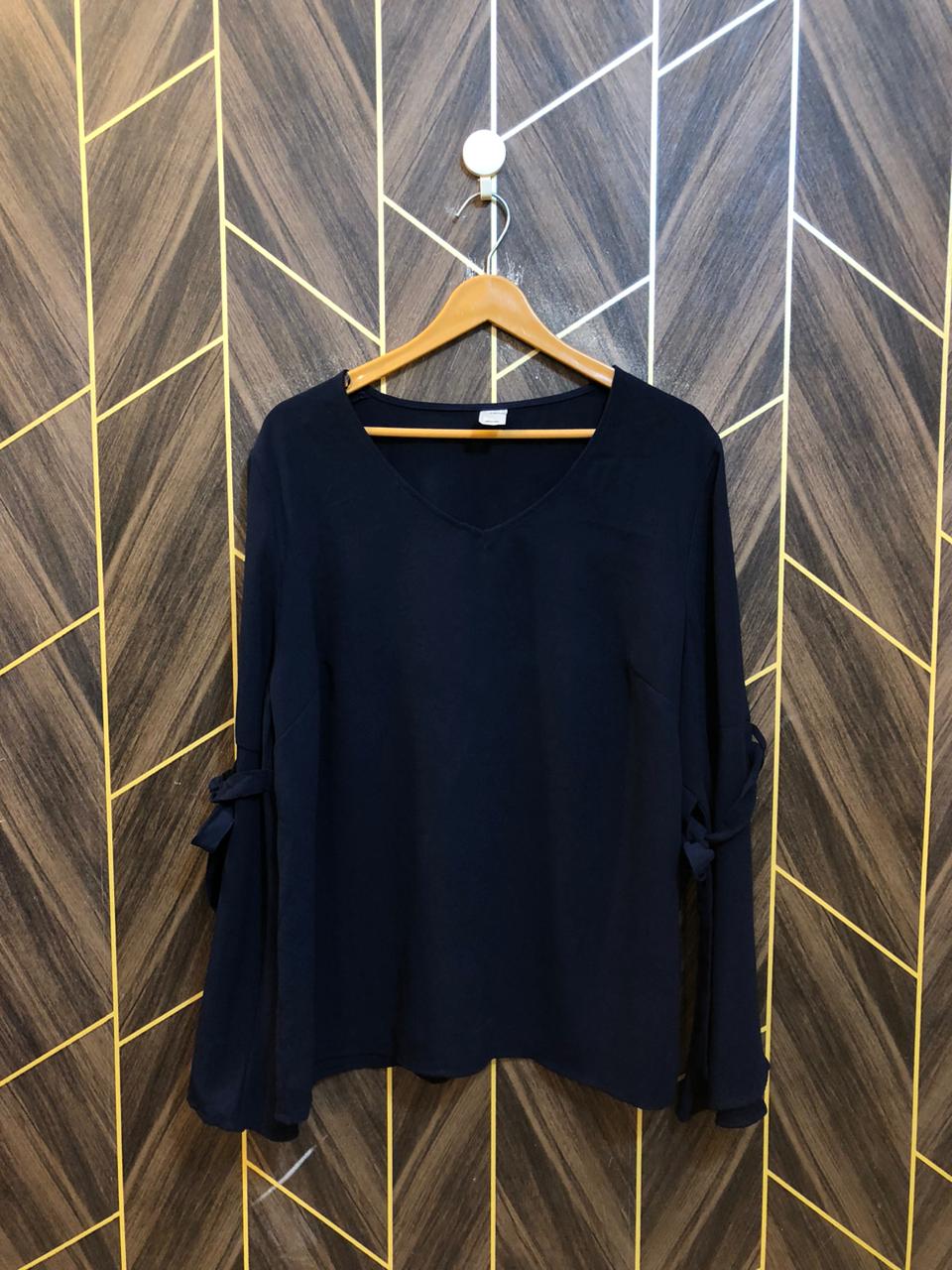 Western Top Chiffon – X-Large Size (Chest: 22, Length: 28  )