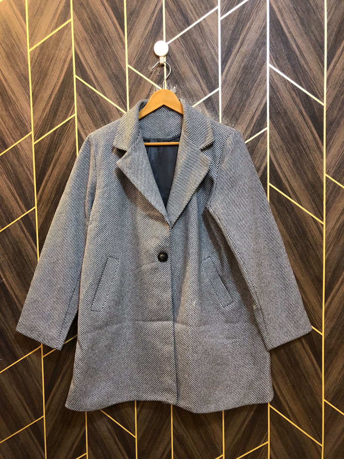 Women Wool Coat 1XL | Size | Chest 23 | Length 30
