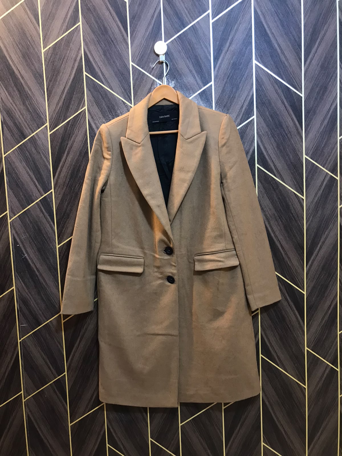 Women Wool Coat Large | Size | Chest 20 | Length 37