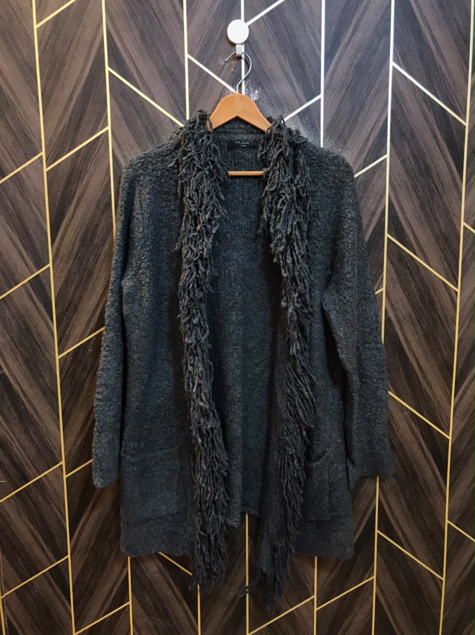 Women Wool Cardigan Sweater Large | Size | Chest 21 | Length 29