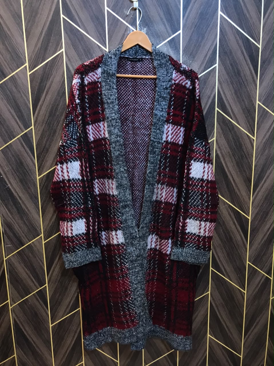 Women Wool Cardigan Sweater X Large | Size | Chest 22 | Length 42