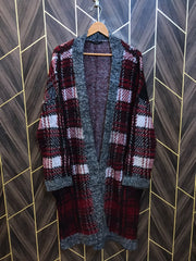 Women Wool Cardigan Sweater X Large | Size | Chest 22 | Length 42