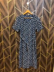 Women Long Shirt Chiffon Large | Chest 21 | Length 45