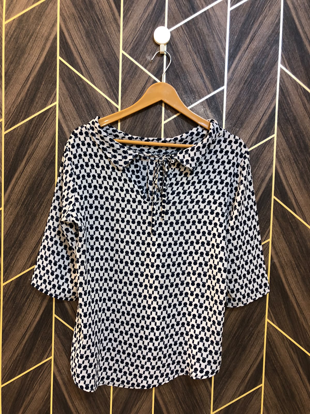Western Top Chiffon – Small Size (Chest: 18, Length: 25 )
