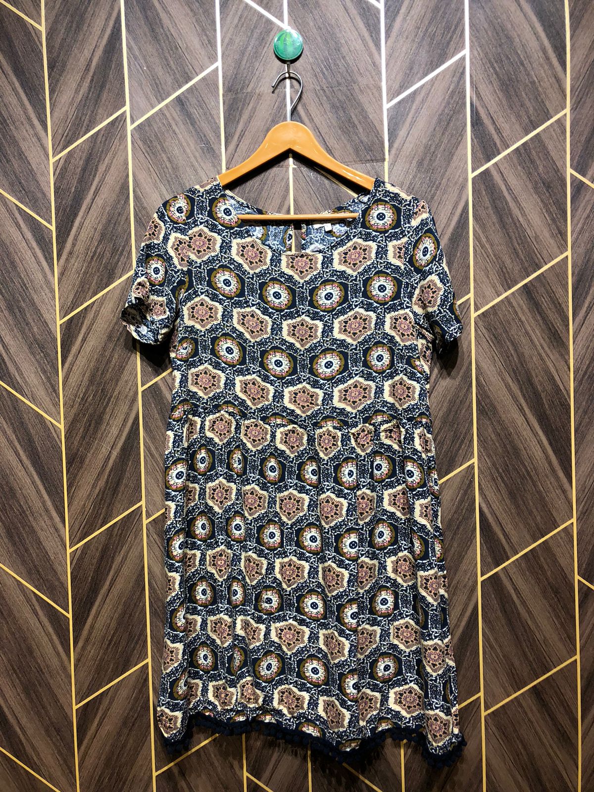 Women Long Shirt Linen Large | Chest 20 | Length 34