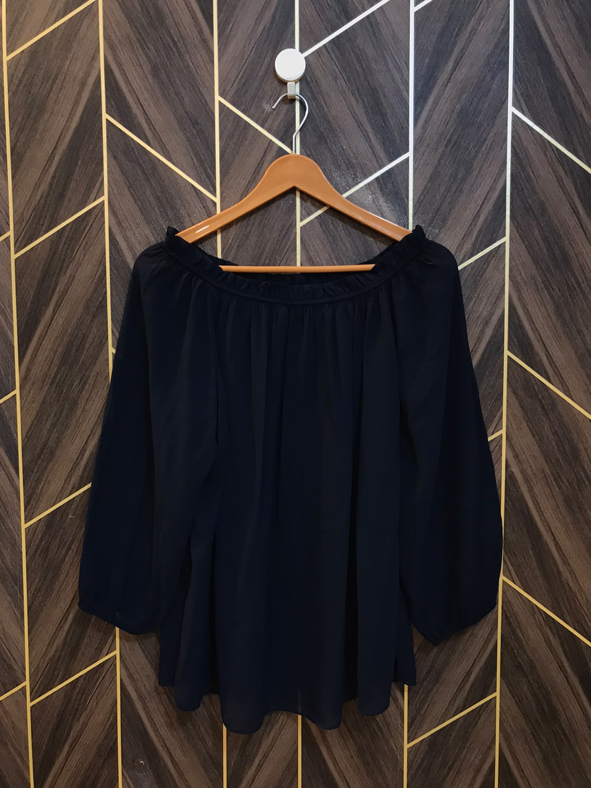 Western Top Chiffon – X-Large Size (Chest: 22, Length: 26 )