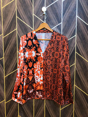 Western Top Silk – Small Size (Chest: 18, Length: 26  )