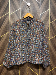 Western Top Chiffon (See Through) – Small Size (Chest: 18, Length: 22 )