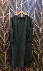 Women Long Shirt Chiffon Medium | Chest 19 | Length 49