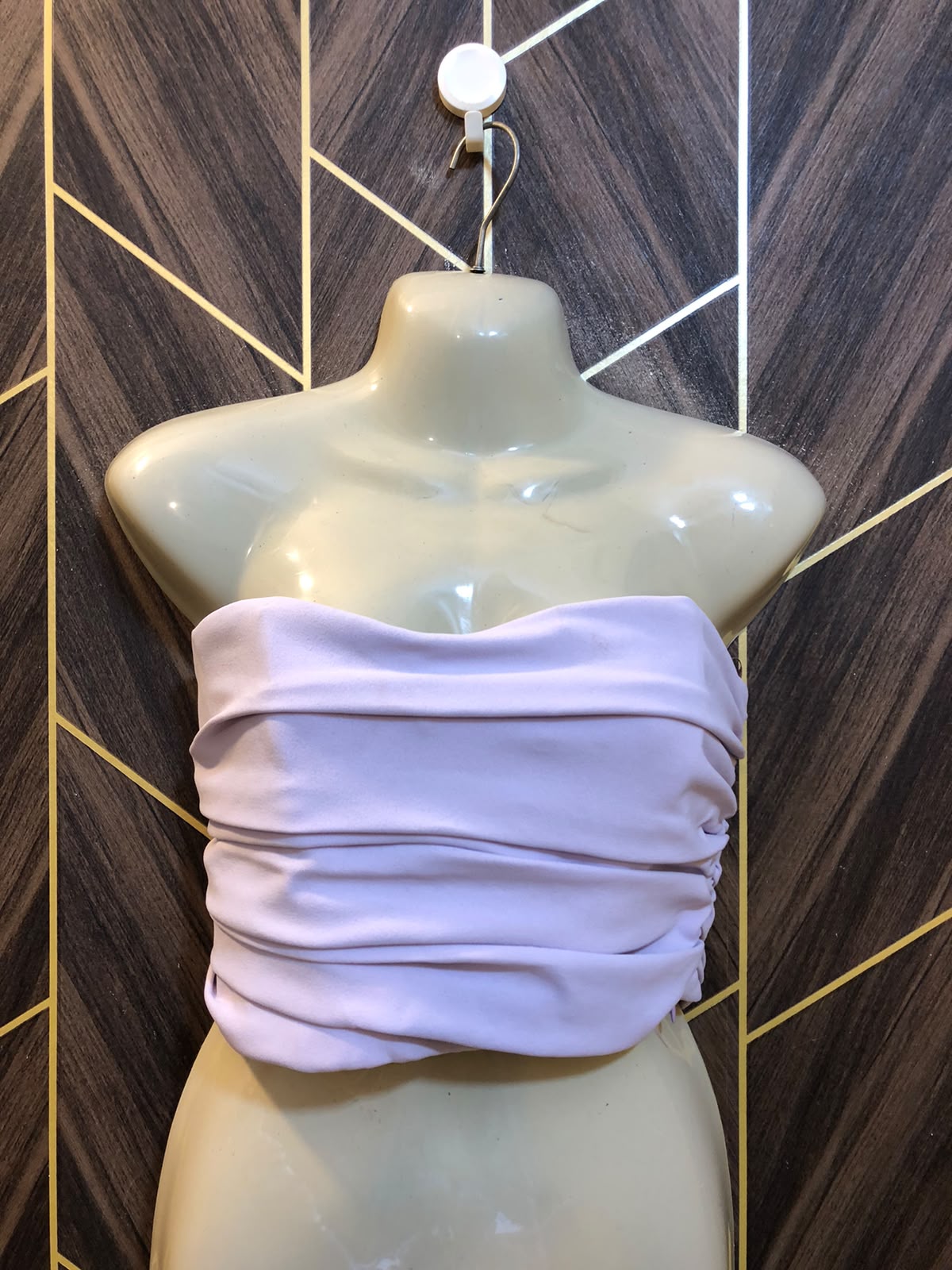 Trendy Chiffon CropTop Size Large