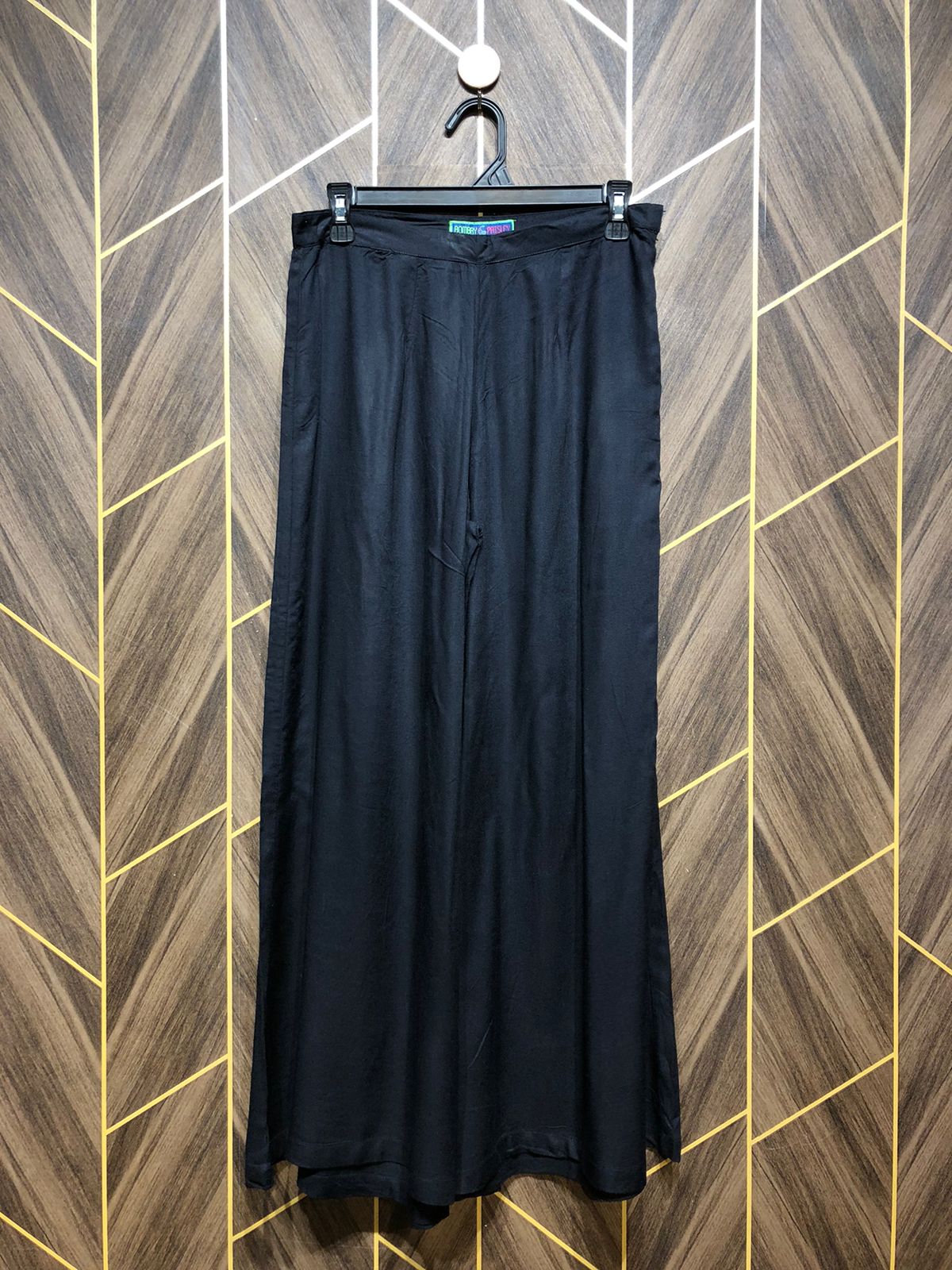 Western Linen Plazo Medium | Size Waist 30 | Length 38
