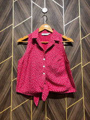 Trendy Cotton CropTop Size Large
