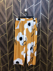 Western Silk Plazo Large | Size Waist 34 | Length 37