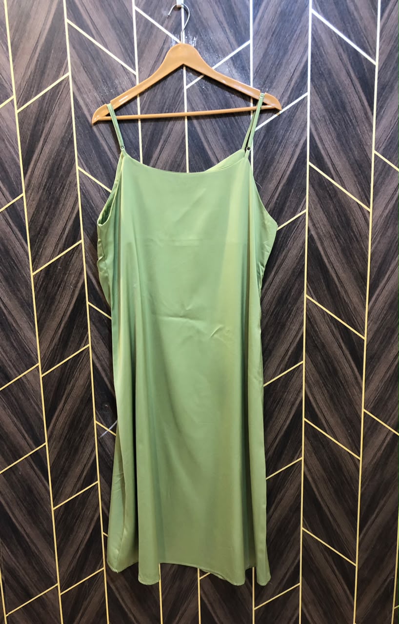 Western Long Maxi Silk Large | Size | Chest 20 | Length 47