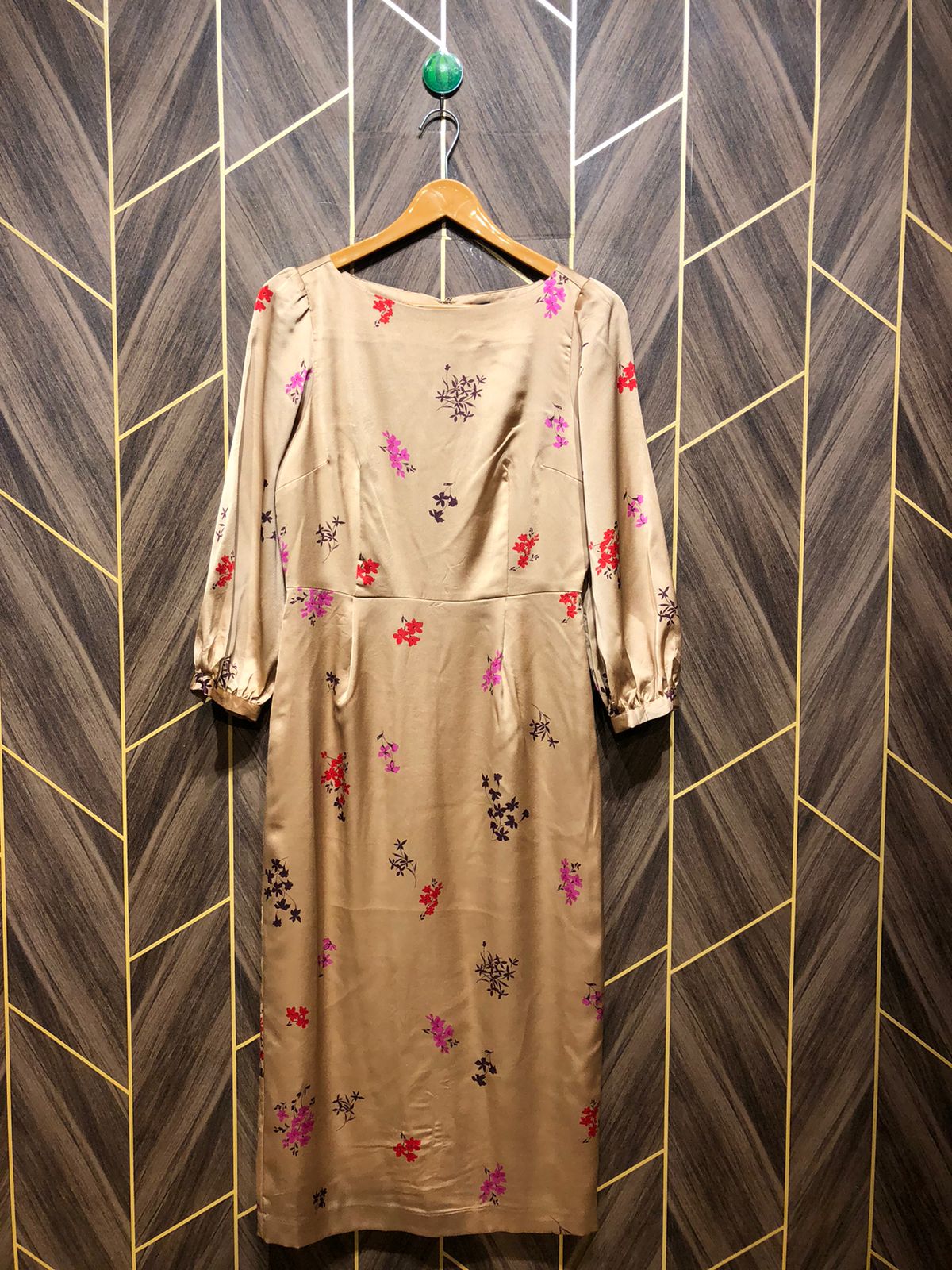 Western Long Maxi Silk Small | Size | Chest 18 | Length 46