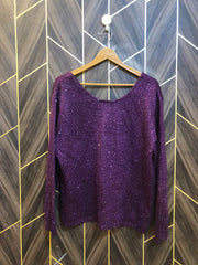 Women Crop Sweater Large | Size | Chest 20 | Length 26