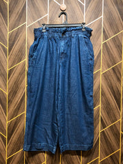 Women Wide Leg Jeans Medium to Large | Waist 32–34 | Length 33